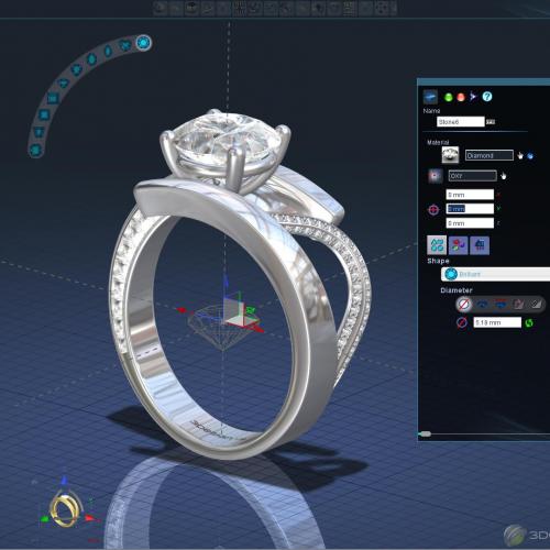 3DESIGN : ジュエリー用CADソフトウェア