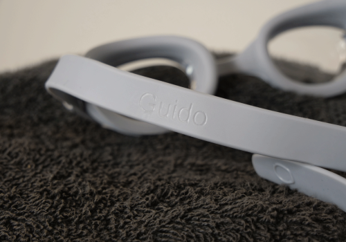 Laser engraved swimming goggles 